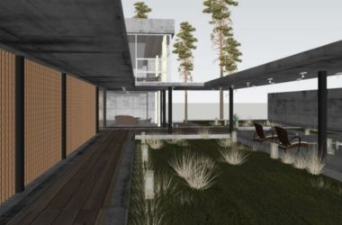 Sketchup别墅模型|独栋别墅,现代风格-BIM建筑网