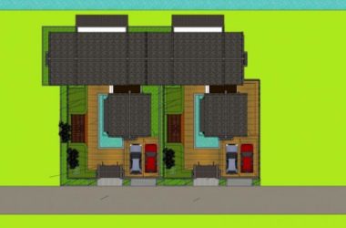 Sketchup别墅模型|独栋别墅,中式风格-BIM建筑网