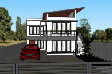 Sketchup别墅模型|独栋别墅,现代风格-BIM建筑网
