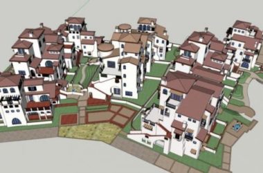 Sketchup别墅模型|别墅群,古典风格,西班牙风格-BIM建筑网