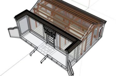 Sketchup别墅模型|南方穿斗式古建,中式风格-BIM建筑网
