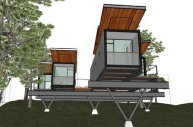 Sketchup别墅模型|独栋别墅,现代风格-BIM建筑网