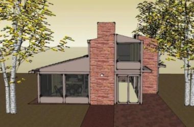 Sketchup别墅模型|独栋别墅,现代风格-BIM建筑网