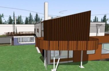 Sketchup别墅模型|独栋别墅,阿尔瓦·阿尔托,现代风格-BIM建筑网