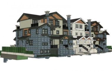 Sketchup别墅模型|联排别墅,北美风格-BIM建筑网