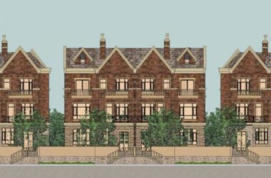 Sketchup别墅模型|联排别墅,古典风格-BIM建筑网