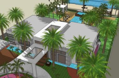 Sketchup别墅模型|独栋别墅,现代风格-BIM建筑网
