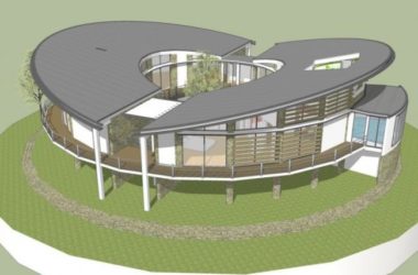 Sketchup别墅模型|独栋别墅,现代风格-BIM建筑网