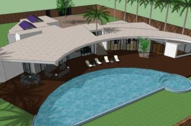 Sketchup别墅模型|独栋别墅,现代风格-BIM建筑网