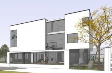 Sketchup别墅模型|独栋别墅,现代风格-BIM建筑网