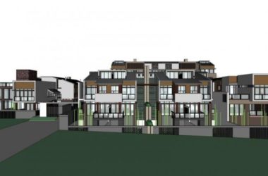 Sketchup别墅模型|叠拼别墅,现代风格-BIM建筑网