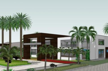 Sketchup别墅模型|独栋别墅,现代风格-BIM建筑网