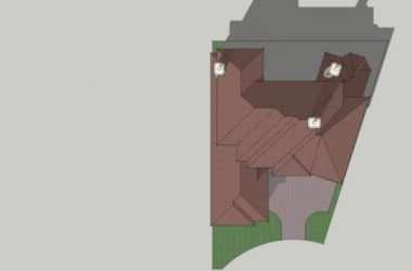 Sketchup别墅模型|独栋别墅,现代风格-BIM建筑网