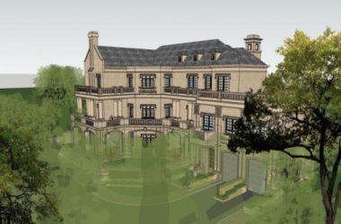 Sketchup别墅模型|叠拼别墅,法式古典风格-BIM建筑网