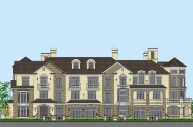 Sketchup别墅模型|联排别墅,古典风格-BIM建筑网