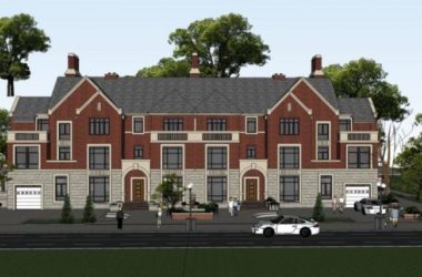 Sketchup别墅模型|联排别墅,现代风格-BIM建筑网