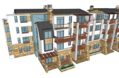Sketchup别墅模型|叠拼别墅,现代风格-BIM建筑网
