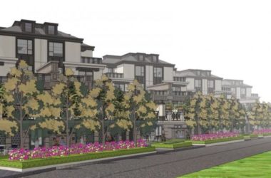 Sketchup别墅模型|双拼别墅,现代风格-BIM建筑网