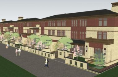 Sketchup别墅模型|联排别墅,新中式风格-BIM建筑网