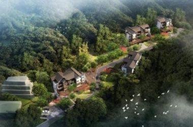 Sketchup别墅模型|独栋别墅群,中式风格-BIM建筑网