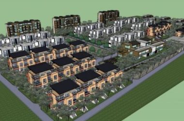 Sketchup别墅模型|别墅群,现代风格-BIM建筑网