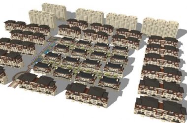Sketchup别墅模型|别墅群,古典风格-BIM建筑网