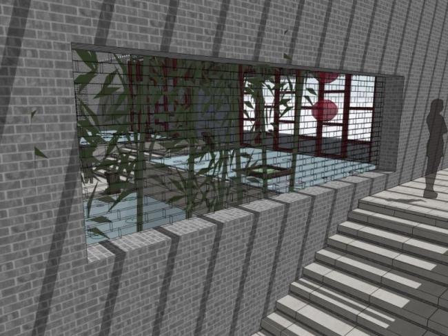 Sketchup别墅模型|庭院别墅,中式风格 Sketchup别墅模型|庭院别墅,中式风格