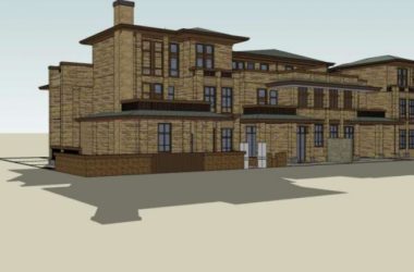 Sketchup别墅模型|联排别墅,古典风格-BIM建筑网