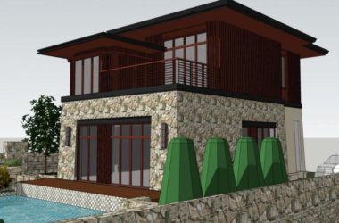 Sketchup别墅模型|独栋别墅,古典风格-BIM建筑网