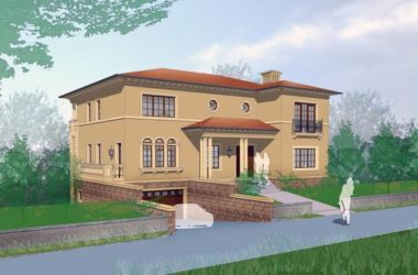 Sketchup别墅模型|独栋别墅,古典风格-BIM建筑网