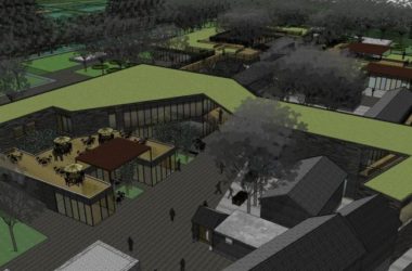 Sketchup商业模型|社区中心,现代风格,商业-BIM建筑网