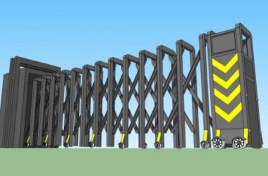 Sketchup素材模型|电动门,建筑构件-BIM建筑网