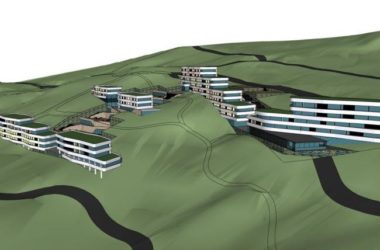 Sketchup商业模型|多层商业建筑,现代风格-BIM建筑网