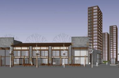 Sketchup商业模型|沿街商业,新中式风格-BIM建筑网