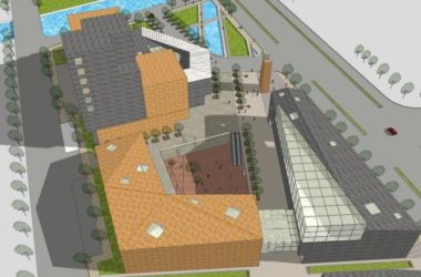 Sketchup商业模型|商业街,现代风格-BIM建筑网