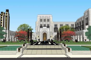 Sketchup商业模型|示范区,现代风格,商业,娱乐休闲设施-BIM建筑网