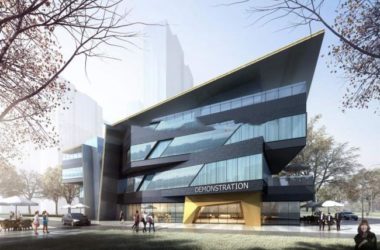 Sketchup商业模型|多层售楼处,商业建筑,现代风格-BIM建筑网