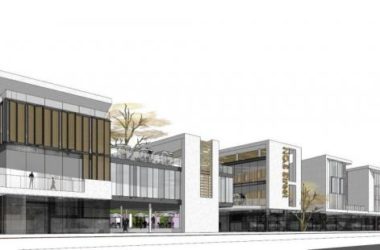 Sketchup商业模型|多层沿街商业,现代风格-BIM建筑网