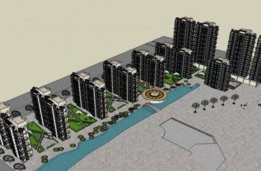 Sketchup住宅模型|小高层住宅楼,居住建筑,现代风格-BIM建筑网