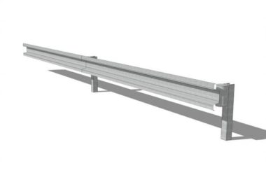 Sketchup素材模型|道路护栏,建筑构件-BIM建筑网