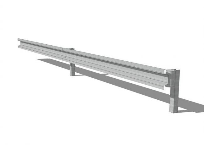 Sketchup素材模型|道路护栏,建筑构件 Sketchup素材模型|道路护栏,建筑构件