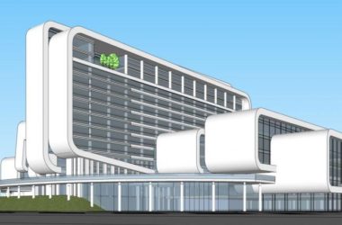 Sketchup医院模型|高层医院,医疗建筑,现代风格-BIM建筑网