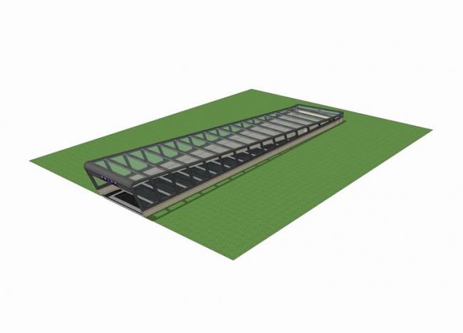 Sketchup素材模型|地下车库出入口 Sketchup素材模型|地下车库出入口