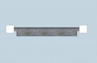Sketchup素材模型|围墙护栏,建筑构件,中式风格-BIM建筑网
