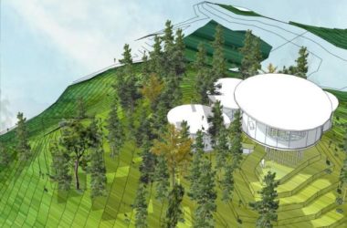 Sketchup商业模型|展示中心,现代风格,商业建筑-BIM建筑网