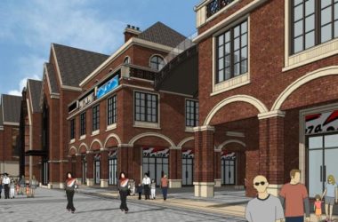 Sketchup商业模型|多层商业街,英式风格-BIM建筑网