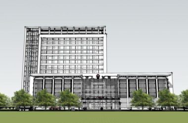 Sketchup医院模型|多层高层混合,医院,医疗建筑,现代风格-BIM建筑网
