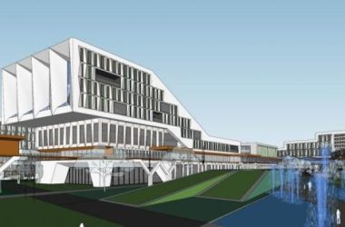 Sketchup办公模型|科技园,多层,办公,产业园,现代风格-BIM建筑网