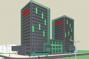 Sketchup办公模型|高层办公楼,研发中心,现代风格-BIM建筑网