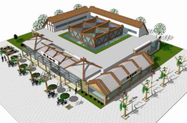 Sketchup商业模型|咖啡小屋,咖啡馆,商业建筑,现代风格-BIM建筑网